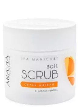 Aravia Professional - Скраб мягкий с маслом персика, 300 мл