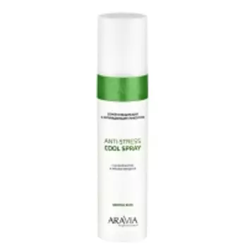 Aravia Professional - Спрей очищающий с охлаждающим эффектом с Д-пантенолом Anti-Stress Cool Spray, 250 мл