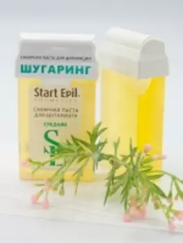 Aravia Professional Start Epil - Паста сахарная для депиляции в картридже Средняя, 100 г.