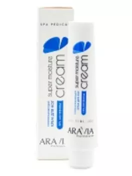 Aravia Professional Super Moisture - Крем суперувлажняющий для ног, с мочевиной, 100 мл