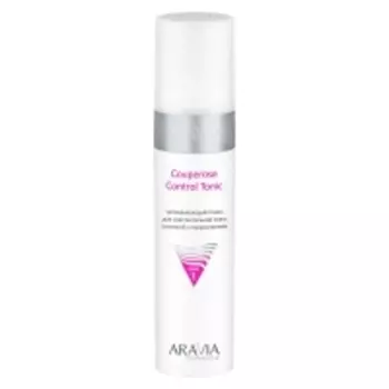 Aravia Professional - Успокаивающий тоник для чувствительной кожи склонной к покраснениям Couperose Control Tonic, 250 мл
