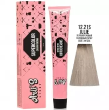 Arli's Story Cтойкая крем-краска с кератином Supercolor Color Cream, 12.21S Перламутровый холодный супер-осветлитель, 60 мл