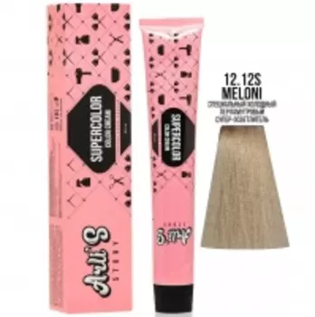 Arli's Story Cтойкая крем-краска с кератином Supercolor Color Cream, 12.12S Специальный холодный перламутровый, 60 мл