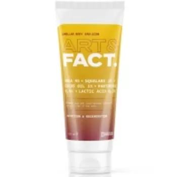 Art&Fact - Ламеллярная эмульсия с мочевиной 4%, скваланом 1%, кокосовым маслом 1%, пантенолом 0,5% и молочной кислотой 0,3% для тела, 150 мл