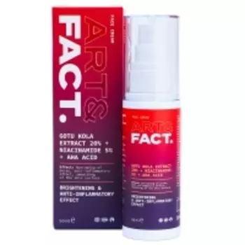 Art&Fact - Восстанавливающий и обновляющий крем для лица GotuKola 20% + Niacinamide 5%, 50 мл