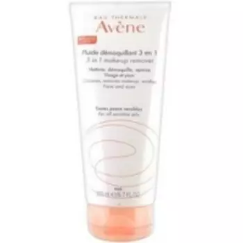 Avene Fluide Demaquillant 3 in 1 - Флюид для снятия макияжа 3 в 1, 200 мл