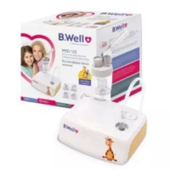 B.Well Med - Ингалятор MED-125 детский, компактный, тихий