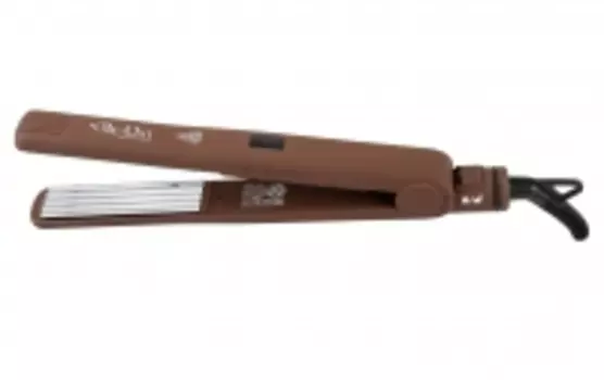 Be-Uni - Утюжок Pro с зеркальным титановым покрытием, коричневый