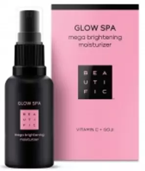 Beautific - Многофункциональный совершенствующий крем для лица Glow SPA с витамином С и экстрактом годжи, 30 мл