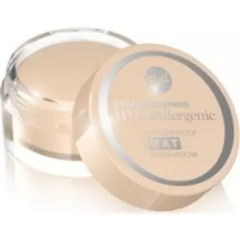 Bell Hypoallergenic Waterproof Mat Eyeshadow - Водостойкие матовые тени для век, тон 01, бежевый, 23 гр