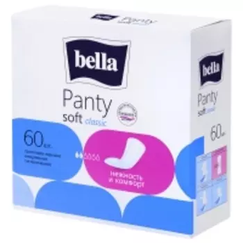 Bella - Ежедневные прокладки Panty Soft Classic, 60 шт