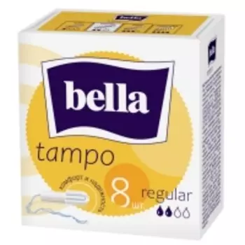 Bella - Тампоны без аппликатора Premium Comfort Regular, 8 шт