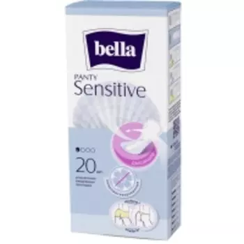 Bella - Ультратонкие ежедневные прокладки Panty Sensitive, 20 шт