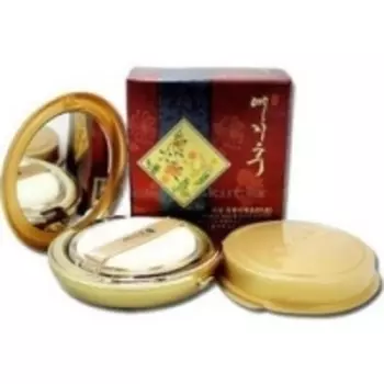 Bergamo Yezihu Two Way Pact - Пудра двойного действия, тон 21 светлый беж, 2*14 г