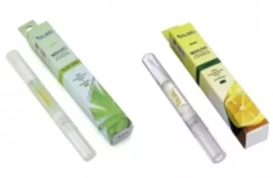 Биобьюти VrubelStyle - Набор масел для кутикулы, "Алоэ вера и лимон", 2 х 2 мл