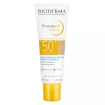 Bioderma - Крем солнцезащитный тональный SPF 50+, светлый оттенок, 40 мл