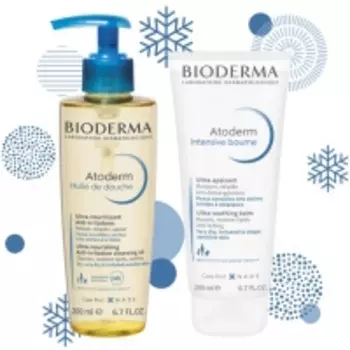 Bioderma - Набор "Защита и увлажнение сухой, чувствительной и атопичной кожи"