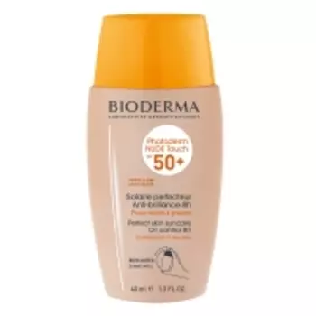 Bioderma Photoderm Nude Touch SPF 50+ - Cолнцезащитный флюид светлый тон SPF 50+, 40 мл