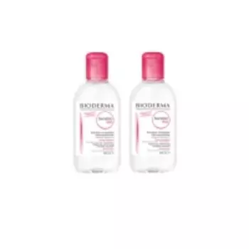 Bioderma Sensibio Micelle solution - Очищающая вода, 2х250 мл