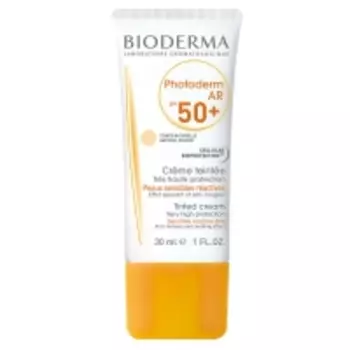 Bioderma - Крем солнцезащитный с тоном для кожи с покраснениями AR SPF50+, 30 мл