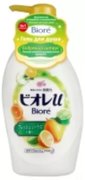 Biore - Гель для душа Бодрящий цитрус, 480 мл