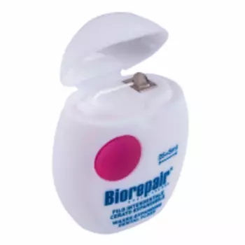 Biorepair Ultra-Flat Waxed Floss - Ультраплоская зубная нить без воска для чувствительных зубов