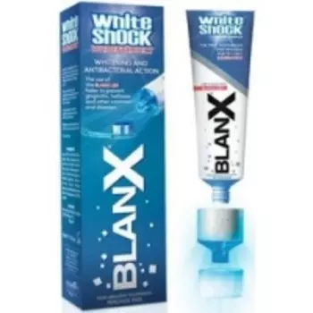 Blanx White Shock blue formula Led Active - Зубная паста отбеливающая со светодиодной крышкой, 50 мл