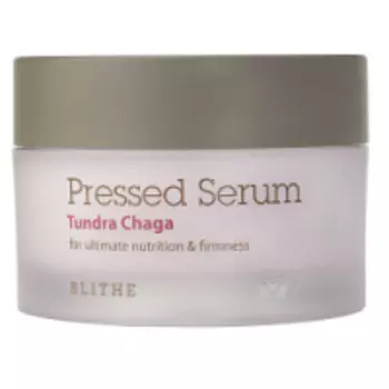 Blithe Pressed Serum Tundra Chaga - Сыворотка спрессованная антивозрастная, Гриб Чага, 50 мл