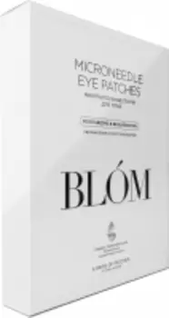 Blom - Микроигольные патчи для глаз, 4 пары