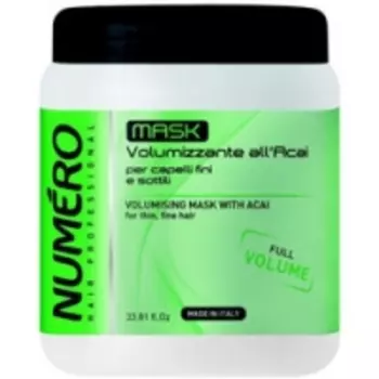 Brelil Numero Volume - Маска для придания объема с экстрактом ягод асаи, 1000 мл