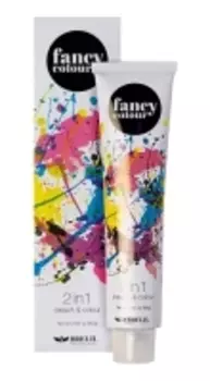 Brelil Professional - Обесцвечивающее средство и крем-краска 2 в 1, Пурпурный, 80 г