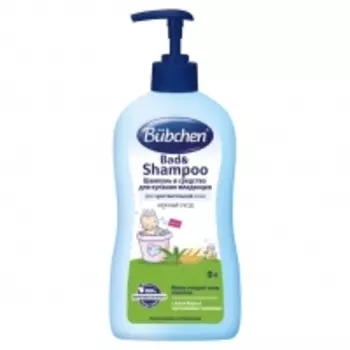 Bubchen - Шампунь и средство для купания младенцев, 400 мл