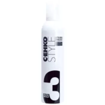 C:ehko - Пена для укладки волос Style Styling Mousse Diamond, 400 мл