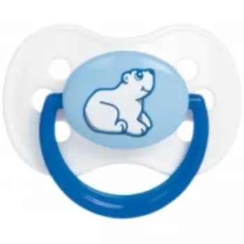 Canpol Animals - Пустышка круглая латексная, 0-6