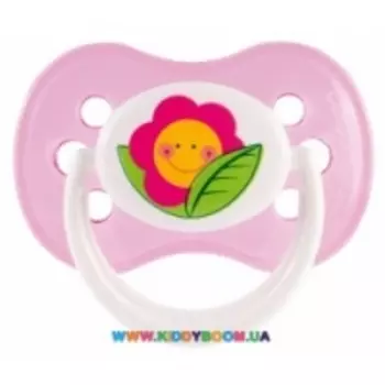 Canpol Newborn baby - Пустышка круглая силиконовая, 6-18