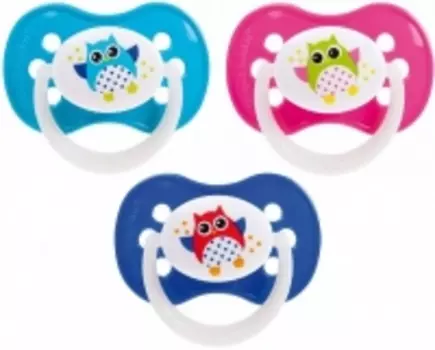 Canpol - Пустышка симметричная силиконовая, от 0 до 6 месяцев, 1 шт