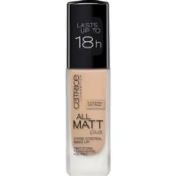 CATRICE All Matt Plus Shine Control Make Up Amber Beige - Тональная основа, тон 027 ванильный