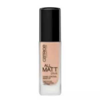 CATRICE All Matt Plus Shine Control Make Up Vanilla Beige - Основа тональная, тон 015, ванильно-бежевый