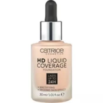 CATRICE HD Liquid Coverage Foundation Light Beige - Основа тональная, тон 010