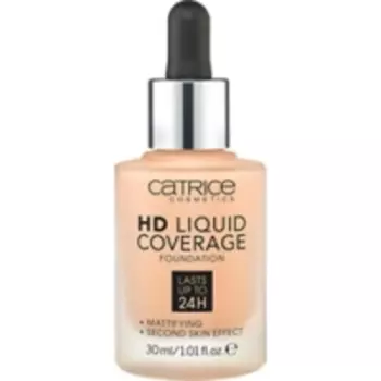 CATRICE HD Liquid Coverage Foundation Sand Beige - Основа тональная, тон 030