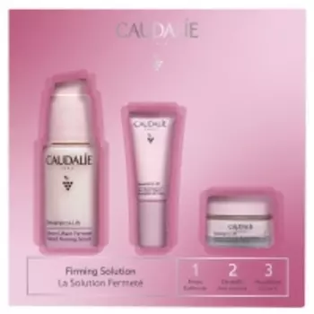 Caudalie - Набор Resveratrol Lift 1,2,3 (укрепляющая сыворотка 30 мл + крем-гель для глаз с 5мл + крем-кашемир 15 мл)