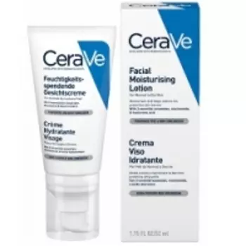 CeraVe Facial Moisturising Lotion - Лосьон для лица увлажняющий, 52 мл