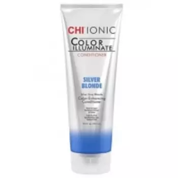 CHI Ionic Color Illuminate Conditioner Silver Blonde - Кондиционер оттеночный Серебристый блондин, 251 мл