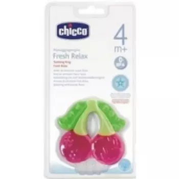 Chicco Fresh Relax - Прорезыватель с 4-х месяцев, Вишня, охлаждающий