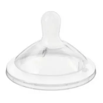 Chicco Natural Feeling - Соска силиконовая с флексорами, быстрый поток, с 6 месяцев, 1шт.