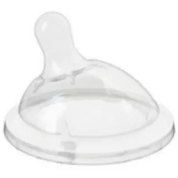 Chicco Natural Feeling - Соска силиконовая с флексорами, средний поток, с 2-х месяцев, 1шт.