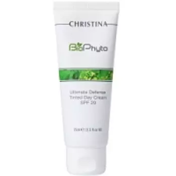 Christina Bio Phyto Ultimate Defense Tinted Day Cream - Дневной крем Абсолютная защита SPF 20 с тоном, 250 мл