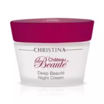 Christina Chateau De Beaute Deep Beaute Night Cream - Крем интенсивный обновляющий, ночной, 50 мл.