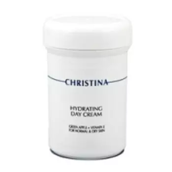 Christina Hydrating Day Cream Green Apple + Vitamin E - Увлажняющий дневной крем с зеленым яблоком и витамином Е, 250 мл