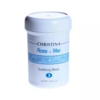 Christina Rose de Mer 3 Soothing mask - Успокаивающая маска, 250 мл